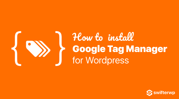 install Google Tag Manager for WordPress